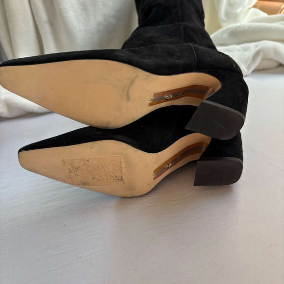 Sam Edelman Sulema Suede Boots Size 6 black NWOT - Picture 8 of 12